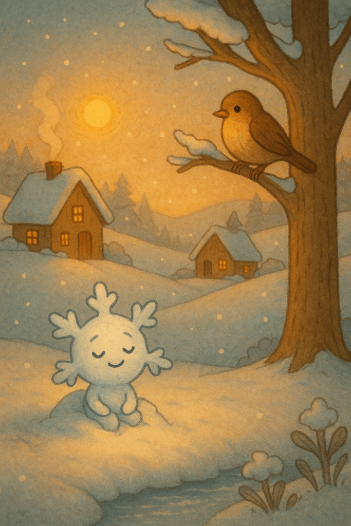 Snížek, který se bál tát